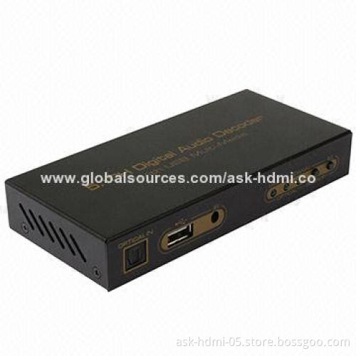HD AC3 Dts Digital Audio 5.1 Spdif Audio Decoder